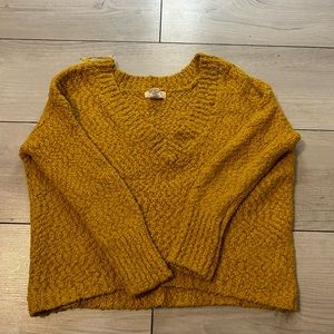 Yellow Yes Lola sweater
